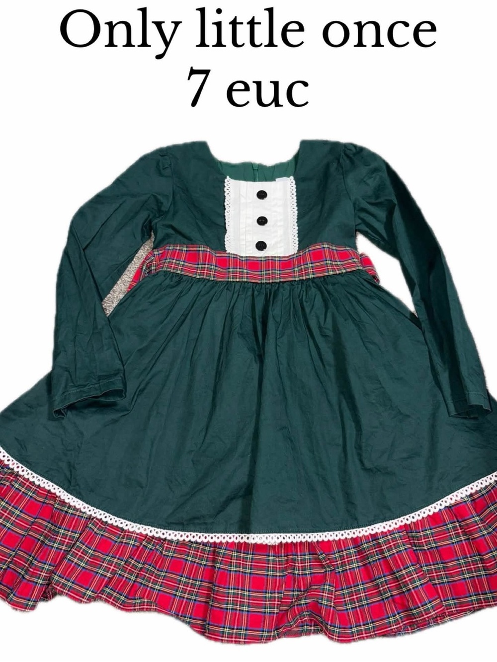 Only little once Christmas holiday dress size 7